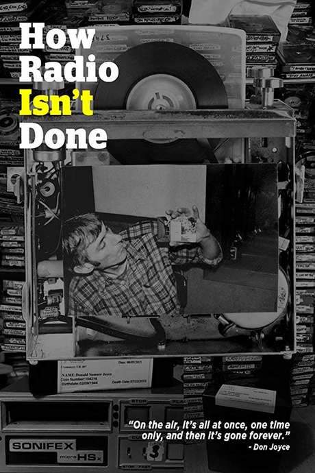 This documentary explores the unique creative partnership between Don Joyce and the experimental music collective Negativland. United by their fascination with "found" sounds, they embarked on decades of collaboration, with Joyce meticulously collecting radio and television broadcasts and vinyl recordings. He pioneered a technique of reshaping existing audio—long before the digital sampling era—using tape machines and razor blades. His innovative approach to recontextualization and his use of obsolete broadcast equipment created a distinctive artistic process.